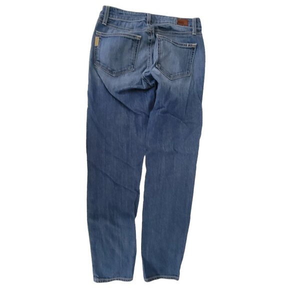 Paige Verdugo Ankle Jeans Womens Size 25 Skinny Low Rise Medium Wash Denim Pants - Picture 3 of 5